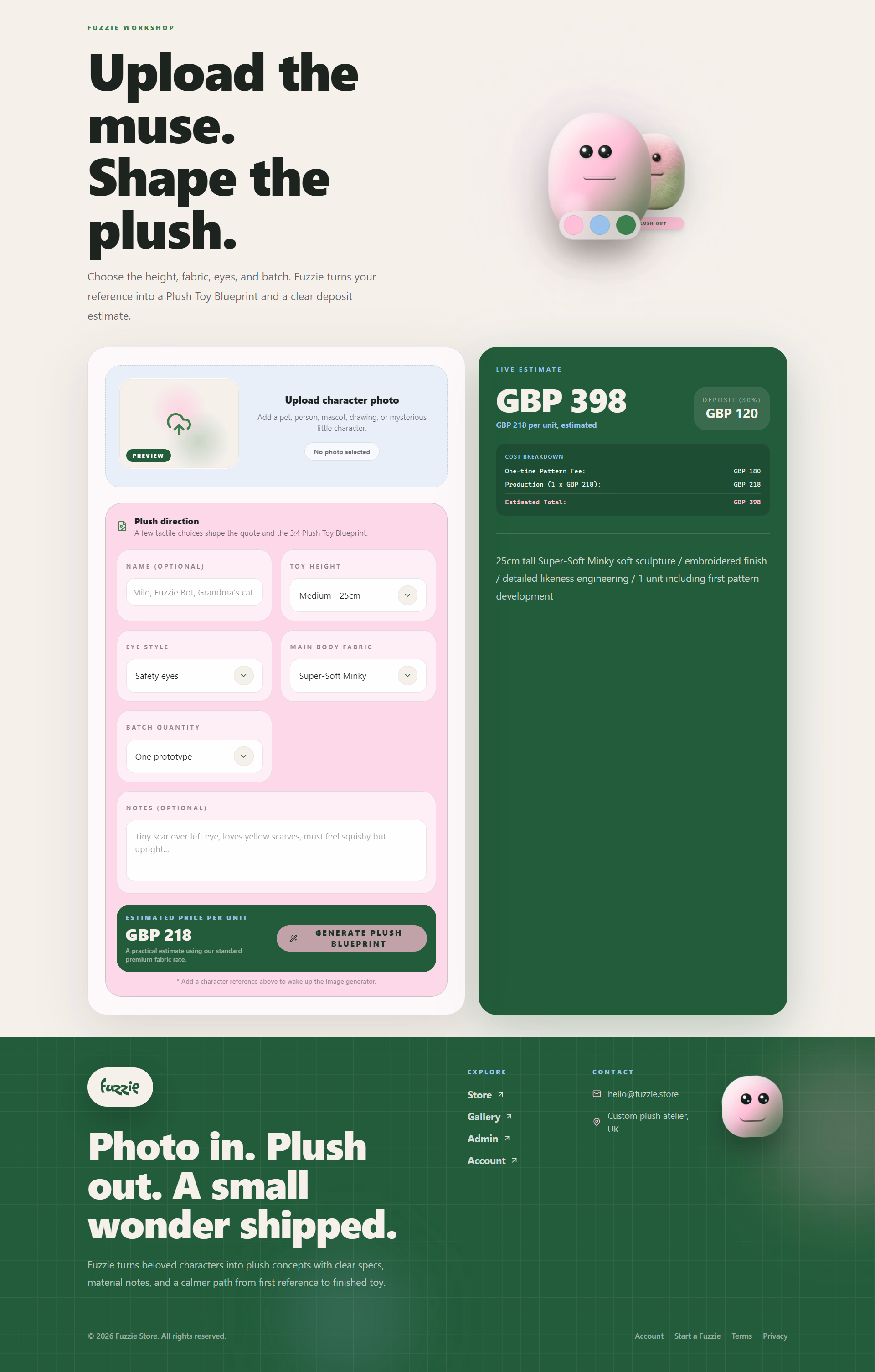 Authentication & Studio Access Portal — Minimalist, frictionless onboarding interface secured with Supabase Auth and OAuth.