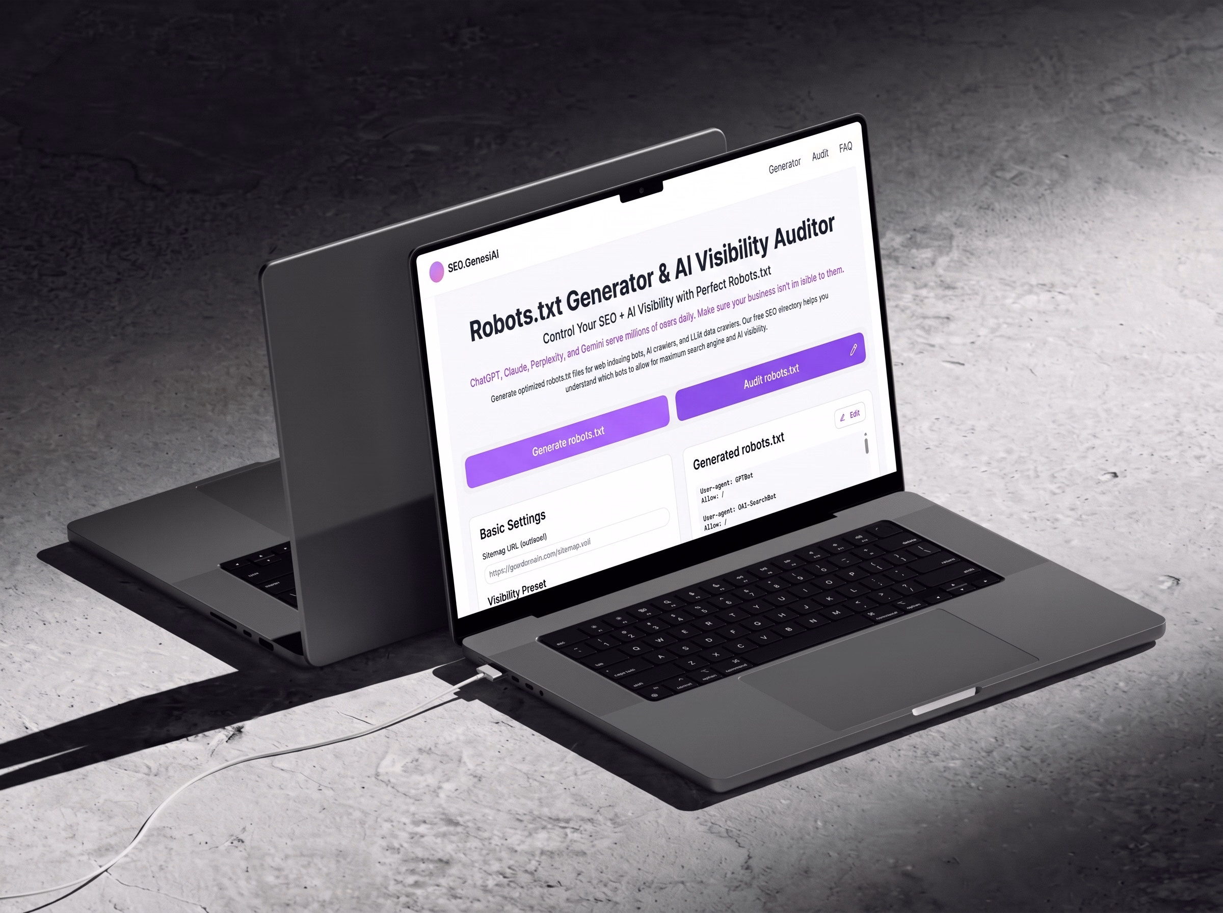 Robots.txt & AI Auditor Case Study Preview